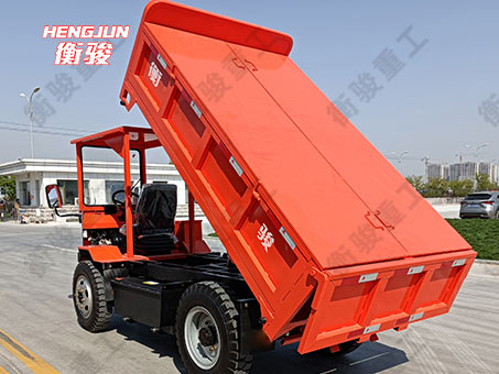 4噸電動(dòng)自卸車(chē)-貨箱帶蓋