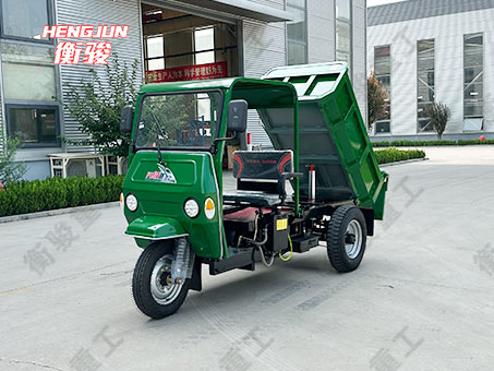 1噸帶簡(jiǎn)棚電動(dòng)自卸三輪車